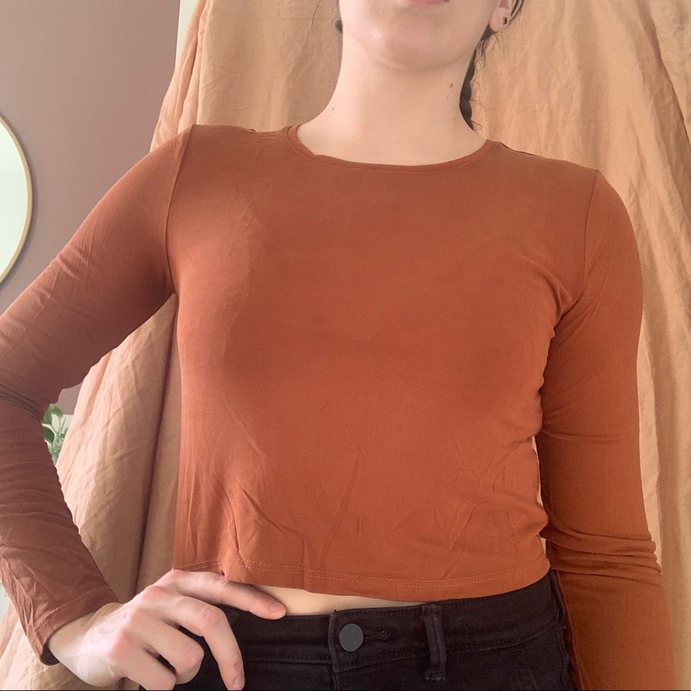 Zara Cropped Long Sleeve